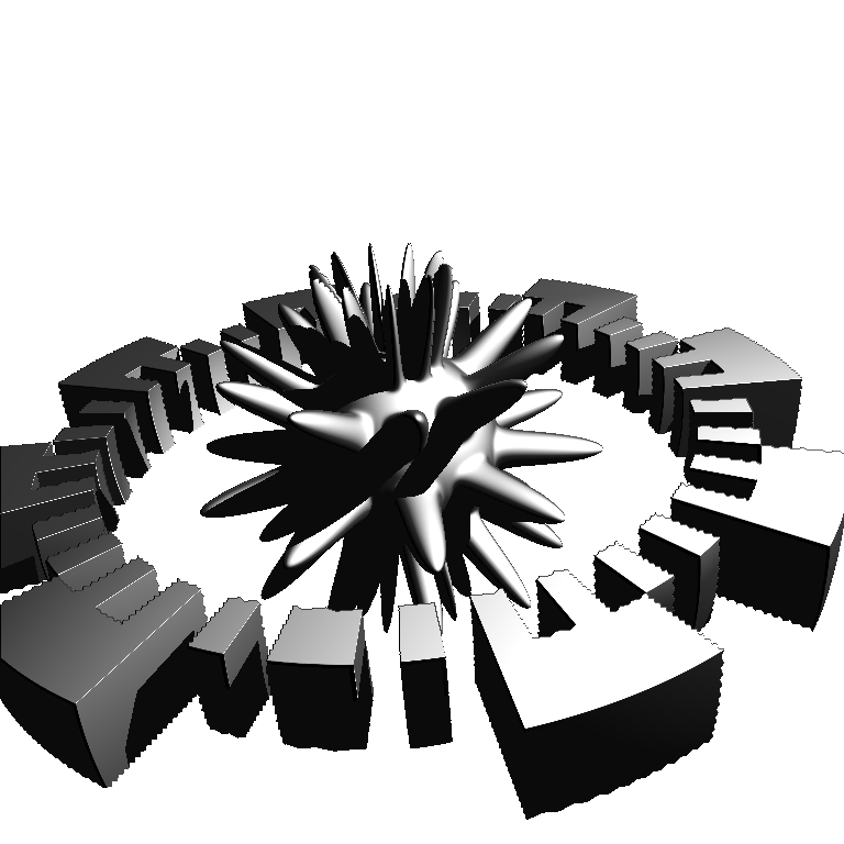 SpikeBall and Ring Rotated